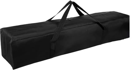 Yoodriy Sac de Transport Trépied 140x20x20 cm, Housse Oxford Imperméable pour Support Lumineux, Mât de Tente, Armature d’Auvent, Accessoires de Camping et Caravane, Sac à Main de Transport pour Micro
