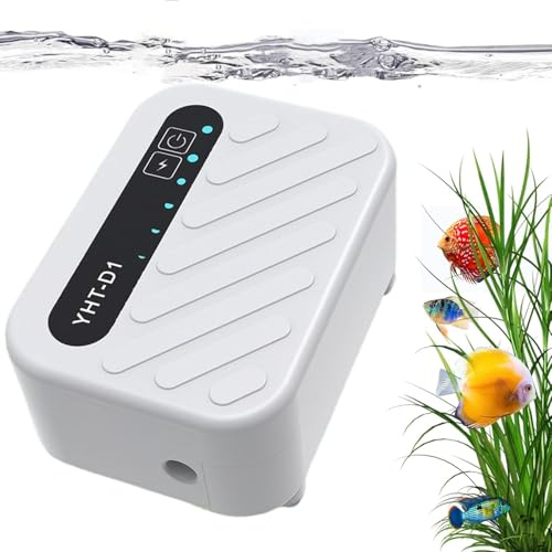 Wisylizv Aireador para Acuario | para el silencioso | Bomba de oxígeno para Acuario | para Picnic en casa al Aire Libre cebos acuicultura Transporte acuicultura
