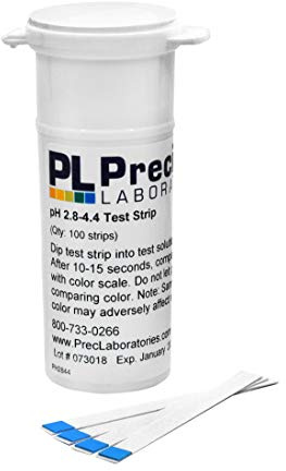 2.8-4.4 Range 100 Strips Wine Making pH Test Strips