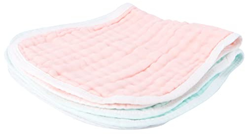 HEALLILY Trapos de Eructo de 3 Piezas Paños de Eructo para Bebés Suaves Trapos de Eructo para Bebés de Tres Capas Paños de Eructo Absorbentes para Bebés Recién Nacidos (Color Aleatorio)