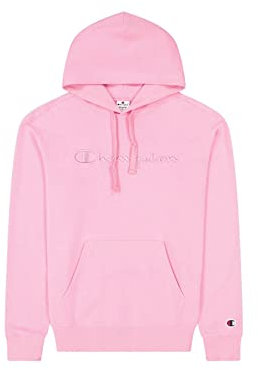 Champion Rochester 1919 Champion Logo Felpa con cappuccio, Rosa Lilla (Ptp), M Uomo
