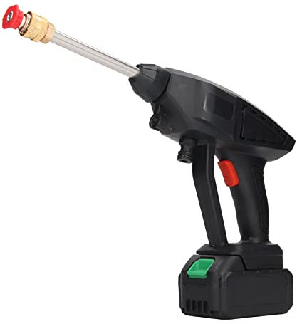 Akku-Hochdruck Reiniger Set Tragbar 725 PSI Elektrische Druck-Wasser-Spritzpistole mit Batterie