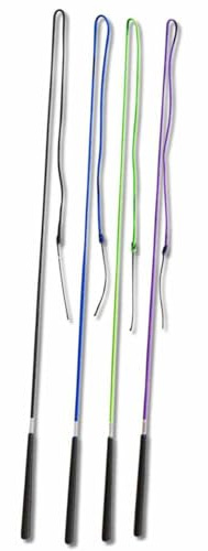 AMKA Bogenpeitsche Fahrpeitsche 120 cm für Horsemanship Bodenarbeit Fahrsport Diverse Farben gummierter Spezialgriff