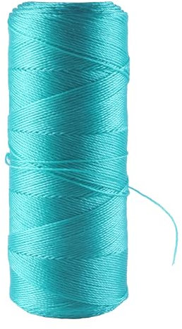 KONMAY Spago da giardino in nylon resistente, 1,0 mm, resistente alle intemperie e durevole, spago per supporto per piante, traliccio, giardinaggio, artigianato fai da te e uso esterno