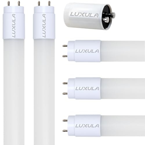 LUXULA 5er Pack LED Röhre 150cm, Kunststoff T8 G13 Sockel | 22W 2640lm, 6000K Kaltweiß, inkl. Starter-Brücke, Röhrenlampe Leuchstoffröhre Neonröhre