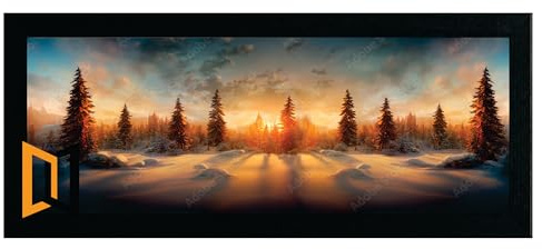 70cm x 30cm Black Photo Frame Wood Picture Poster Frame Acrylic Glass Premium Quality Any Bespoke Size Available Small Large Modern Photo Pictures Wall Frames