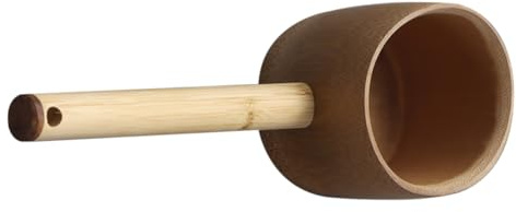 Mestolo da Cucina in Bambù, Capienza Grande, Design Semplice