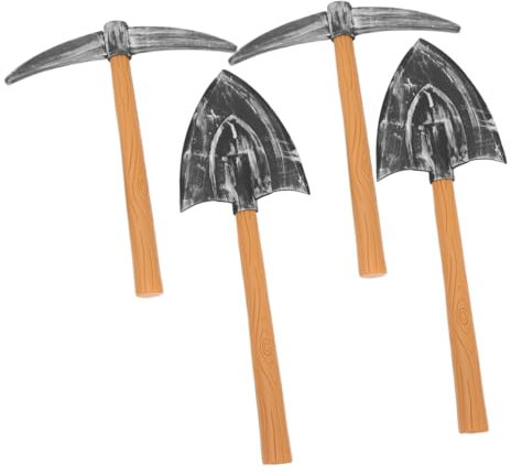 SUPVOX 2juegos Palas De Falsas para Fiestas Halloween Cosplay rol Accesorio De Plástico Resistente