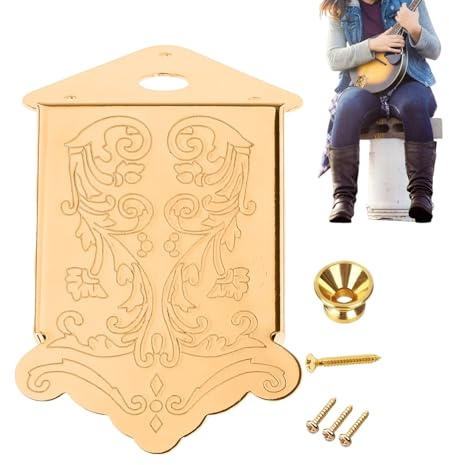 Mandolin Replacement Replacement - Mandolin Lanyard 8 Strängar Med Bridge, Spänne Och Skruvar | Musikinstrument Delar, För Skolan Nybörjare Festival Utomhus Fest Lek Utförande Aul