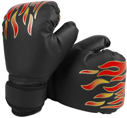 Boxningshandskar för barn 3–9 år | Träningshandskar för boxningssäckar och kickboxning | Andningsbara handskar med handledsstöd, sparringsäkra, perfekta för kurser, barnpresenter