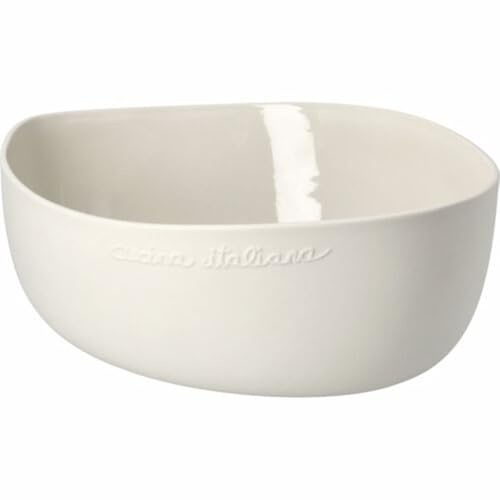 Räder Schüssel „Cucina Italiana“ – Große Steinzeug-Schüssel 30 cm – Für Pasta, Salat & Obst – Beige | Für Pasta, Salat, Obst, aus der Serie Cucina Italiana