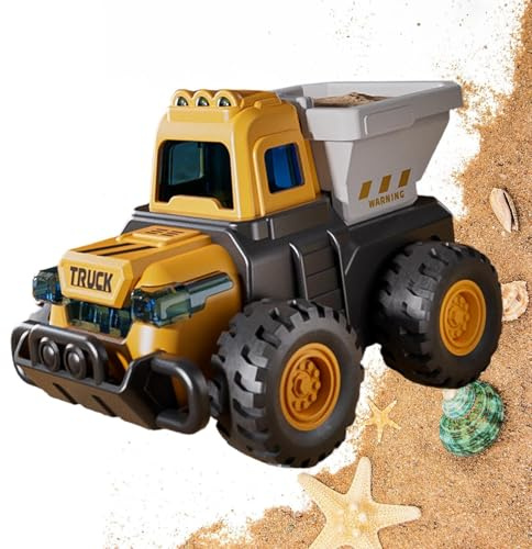 Yongmcxhhj Construction Vehicles - Sandbox Cars Excavator with Movable Joints - Construction Vehicles for Kids | for Preschools Playrooms Daycare Sandbox Play Outdoor Party Birthday Boys Girls