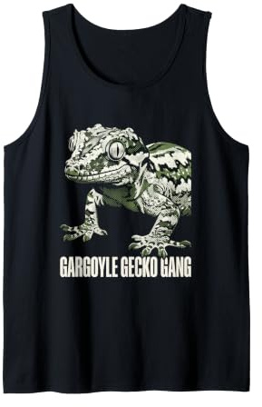 Gargoyle Gecko Gang Reptile Keeper Lizard Lover Tank Top