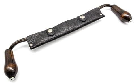 Narex 890503 280 mm (11 Inches) Curved Blade Drawknife Cr Steel 55 HRc. Overall Length 19 Inches