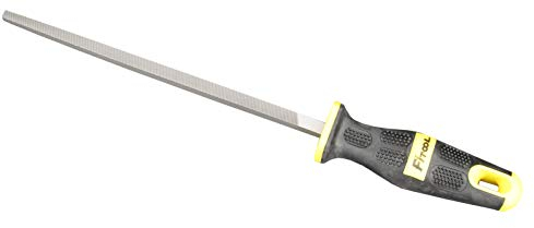Lime en acier au carbone T12 8 pouces, coupe moyenne, dureté HRC 65, pour limer le métal doux, aluminium, étain, cuivre, plastique dur, bois dur, lime en métal de qualité supérieure (Rectangulaire)