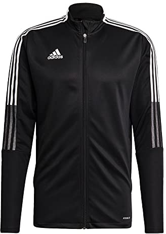 adidas Men's Tiro 21 Track Jacket, Black, X-Large