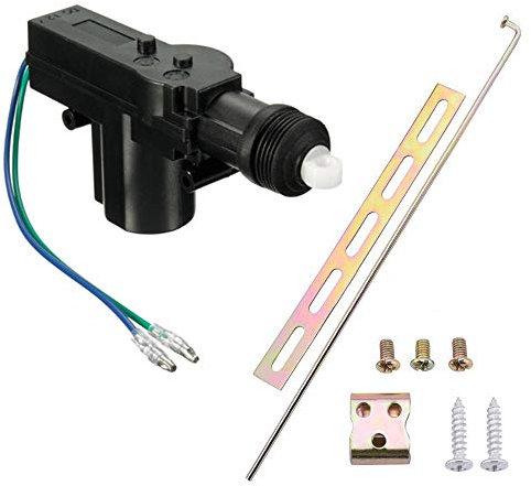 Etopar Universal Schwerlast KFZ Fahrzeug Türschloss Stellantrieb 2-polig Draht 12V Zentrale Tür Verriegelung Betätiger Verschlusssystem