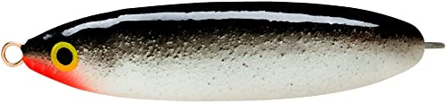 Rapala Weedless Minnow Spoon 8 cm Wobbler Krautblinker Farbe BSF - Black Silver Flake