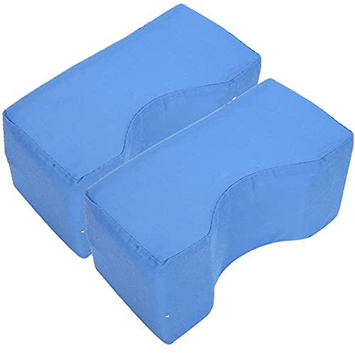 Almohada de Apoyo para el Elevador de Pies, 2 Unidades de Cojín Antiedurado, Soporte de Almohadilla de Elevación de Descanso para Piernas y Almohada de Elevación para Cirugía,