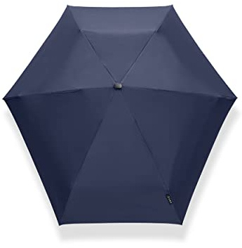 Senz Faltbarer Storm Regenschirm Midnight Blue