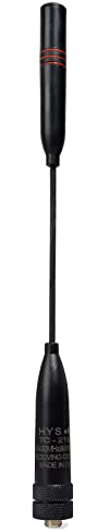 HYS SMA-F 144/430 VHF UHF Funkgerät Antenne | Antenna Kompatibel mit Baofeng UV-5R BF-888S UV-82 GT-3 Kenwood TK-370 eSynic Walkie Talkie