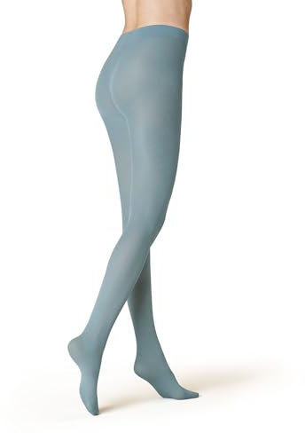 KUNERT Damen Velvet 40 semi-Blickdicht matt-schimmernd Strumpfhose, Halbtransparent, Smoked Blue 1260, 48/50