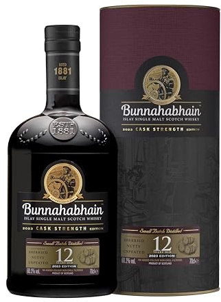 Bunnahabhain 12 Ans Cask Strength Scotch Whisky 56,4° 70cl