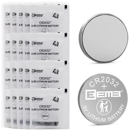 EEMB 20 Stück CR2032 3V Knopfzellen CR 2032 Lithium Batterien Knopfzelle