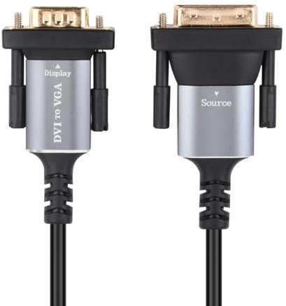innov8 DVI-I (24+5 pin) Male to VGA 15 Pin Male Video Cable 1.8m