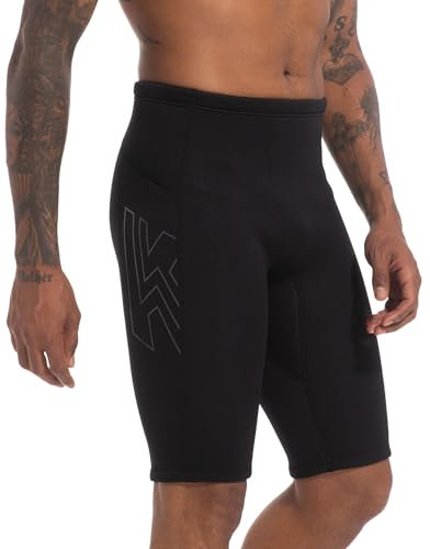 XUKER våtdräktsshorts män 3 mm, neoprenshorts herr våta kostymer för vattensport pool simning snorkling flytande kanotpaddling aerobics