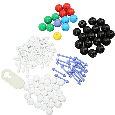 Modellbausatz-Set für Organische Chemie Zum Erlernen von Modellen mit Kohlenstoffgleichungen aus Kunststoff für Chemiestudien