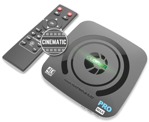 ClonerAlliance UHD Pro Max, Cinematic-FPS 4K@24fps (Max 30) Video Recorder with H.265/H.264 Codec, 4K@60fps Passthrough HDMI Capture DVR.