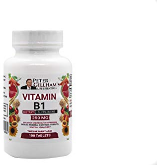 Peter's Choice B1 Tablets Dietary Supplement (B1 250 mg, 100 Tablets)