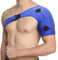FITTOO Supporti per spalle Tendinite Supporto traspirante della spalla Doppio bendaggio ortopedico con cuscinetto a pressione per lesioni alla spalla Uomini Donne (Blu)