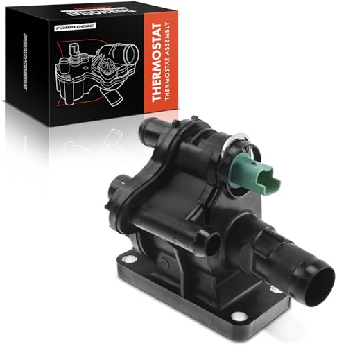 Frankberg Termostato del liquido di raffreddamento 82°C con anello di | Compatibile con: VF7 saltellante, S40 II 544, Berlingo/Berlingo Primo monovolume GFK GJK MF, V50 545, M.i.n.i Clubvan R55
