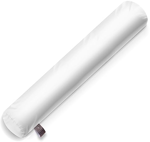 FAM Home Kissen Weiches Mikrofaser - Kopfkissen mit Optimaler Stütze für Nacken und Kopf - Innenkissen Atmungsaktiv Feuchtigkeitsregulierend Antibakteriell (Bolster 21 x 160 cm)