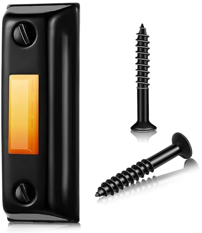 Worparsen Pulsante campanello illuminato in metallo con luce a parete apriporta interruttore garage LED campanello apriporta interruttore pulsante apriporta casuale