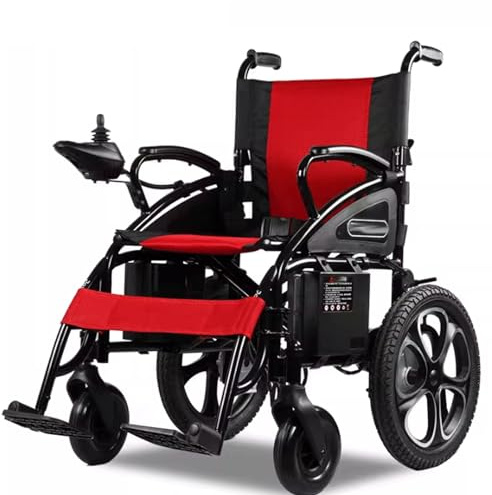 KRILLIQ Veicoli Portatili per la Mobilità degli Anziani su Sedia a rotelle elettrica Deluxe per Sedia a rotelle elettrica Leggera per Anziani disabili