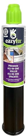 EAZYFIX Premium allt-i-ett spatel – 150 ml – spatel – reparationspackel för olika underlag – snabb härdning och enkel användning