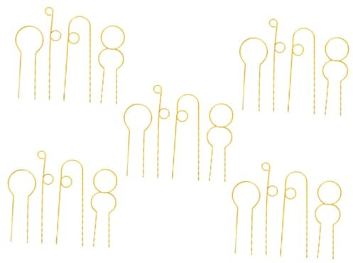 BESPORTBLE 5 Ensembles Support pour Plantes Vertes Treillis pour Plantes en Pot Treillis pour Plantes Grimpantes Support d'escalade pour Plantes D'Intérieur Supports De Support 4 pièces * 5