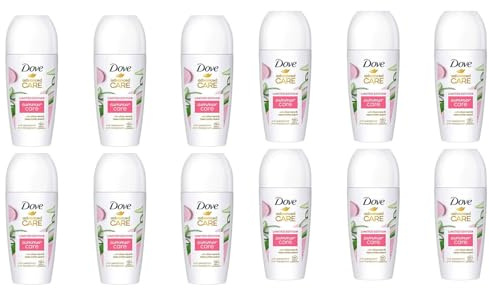 12x Dove Advanced Care Anti-Transpirant Deo Roll-On Summer Care Limited Edition Duft nach Aloe Vera und Rosenwasser mit Skin Hydration Technology,50ml (12er Pack)