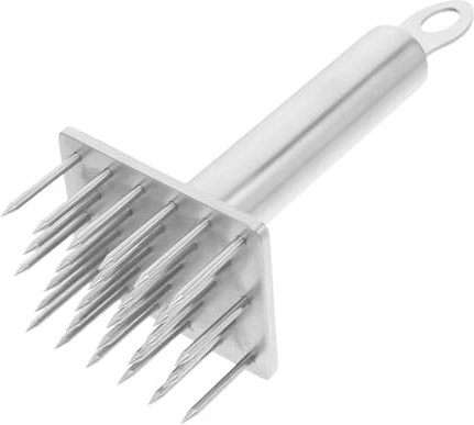 PRETYZOOM Strumento per Ammorbidire La Carne in Acciaio Resistente Batticarne per Pollo Manzo Maiale e Barbecue Ammorbidente per Carne da Cucina