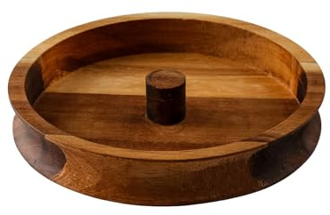 Tabanzhe Margarita Salt Rimmer Margarita Salt Sugar Cocktail Rimmer Wooden Cocktail Rimmers Tray Portable Sugar Rimmers Bartender Tool for Juices Drinks Bar Clubs Home Parties