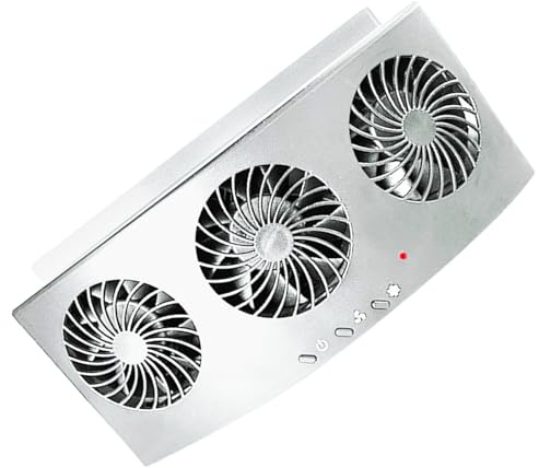 High Speed Car Exhaust Cooling Fan Suitable For Enhanced Airflows Comfort During Commutes Window Air Circulation Ventilation Fan For Car