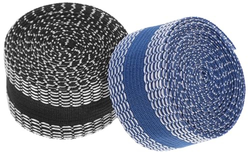 AKOOSY 2 rouleaux Ruban Adhésif Thermocollant pour Ourlet Pantalon Autocollant Double Face Tissu Doux Résistant Décoloration pour Réparer et Ajuster Différents Types de Pantalons Pack de