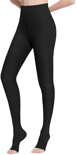 Medizinische kompressionsstrümpfe damen & Herren20–30 mmHg, Progressive Unterstützung, offenes Zehendesign, Kompressionshose klasse 2, geeignet für Krampfaderödeme, TVT