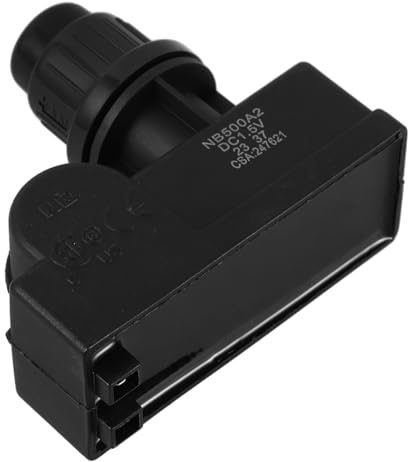 DECOMELODY Accenditore per Grill Elettrico Doppia Uscita, Pulsante di Avviamento per Barbecue, Tecnologia a Impulsi Continua, Compatibile Forni e Griglie Diverse, Diametro Foro 22 Mm