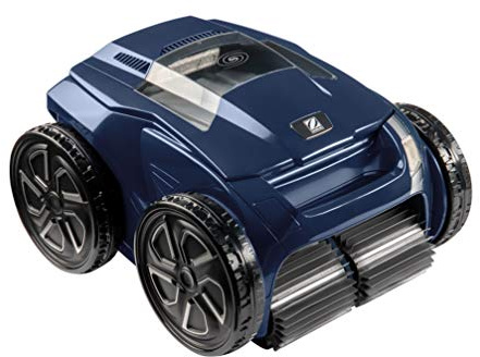 Zodiac Robot Nettoyeur de Piscine Automatique Alpha IQ 6500 - Nettoyage Personnalisé, Aspiration Cyclonique, Levage Breveté, Pilotage Intuitif via iAquaLink - Bleu