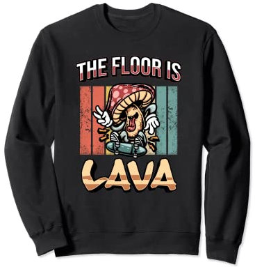 The Lava Floor Skateboard Waveboard Longboard Skater Sweatshirt
