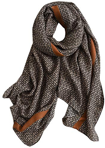 KOOYOL Sciarpa Donna Elegante Leggera Morbida a Stola Rettangolare Leggero Multiuso Stole Protezione Solare Quattro Stagioni